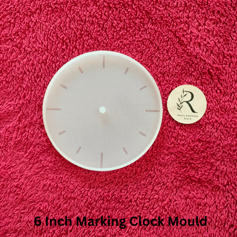 6 Inch Marking Clock Mould – Resinhastkala Store