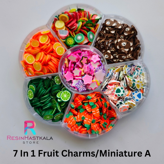7 In 1 Fruit Charms/Miniature A