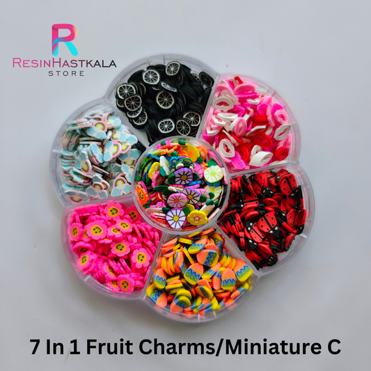 7 In 1 Fruit Charms/Miniature C