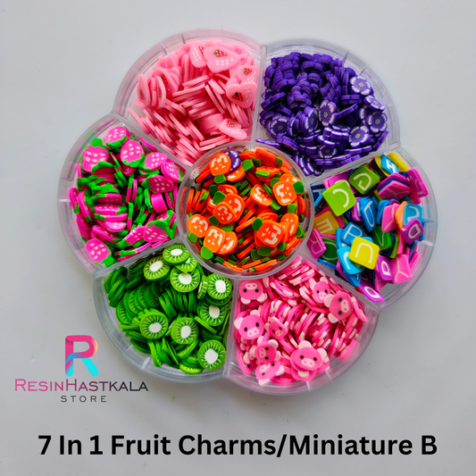 7 In 1 Fruit Charms/Miniature B