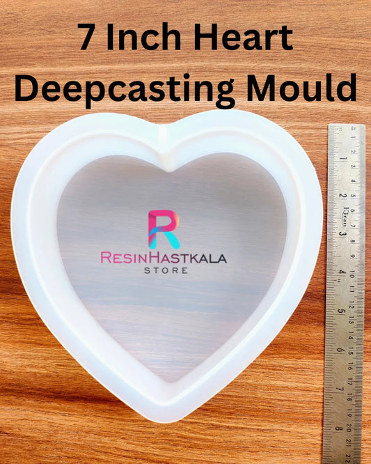 7 Inch Heart Deepcasting Mould