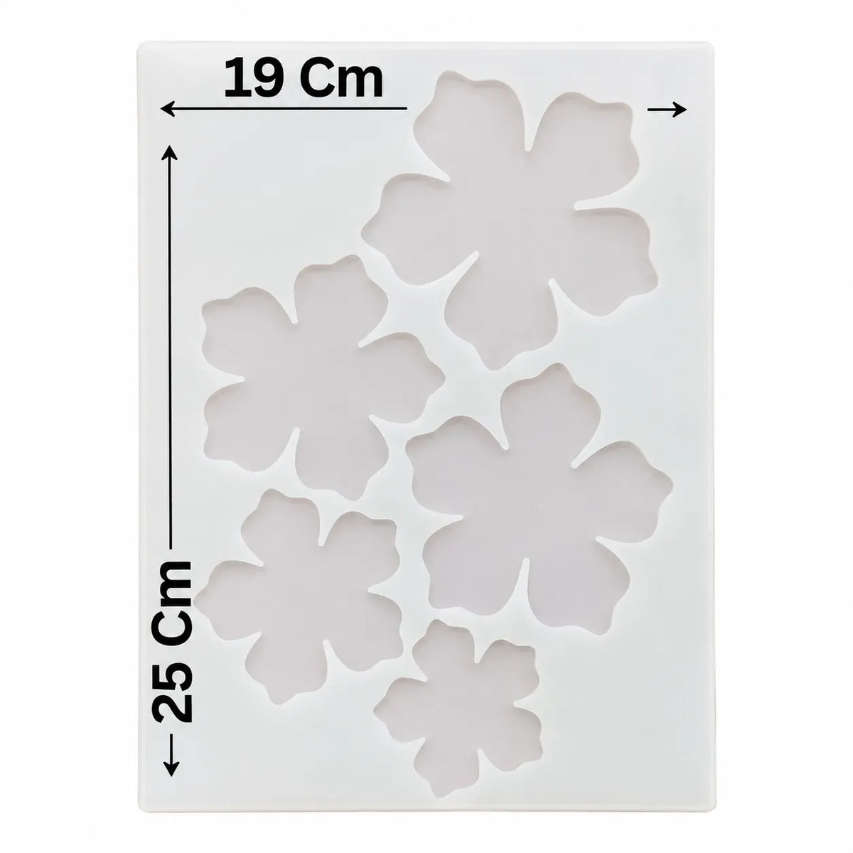 5 In 1 3D Flower Mould A