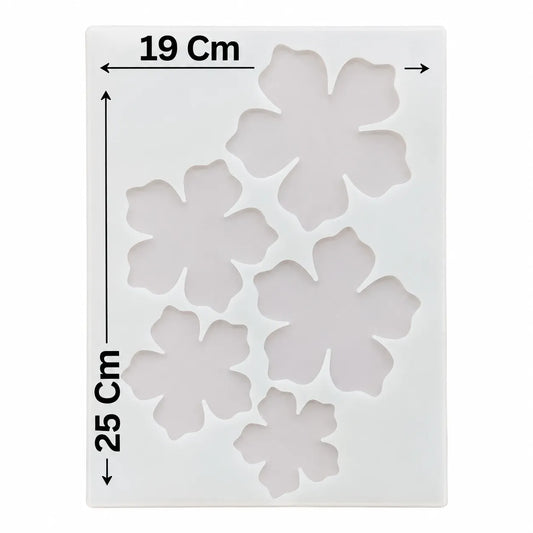 5 In 1 3D Flower Mould A