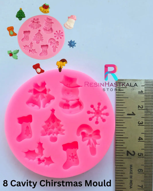 8 Cavity Chirstmas Mould