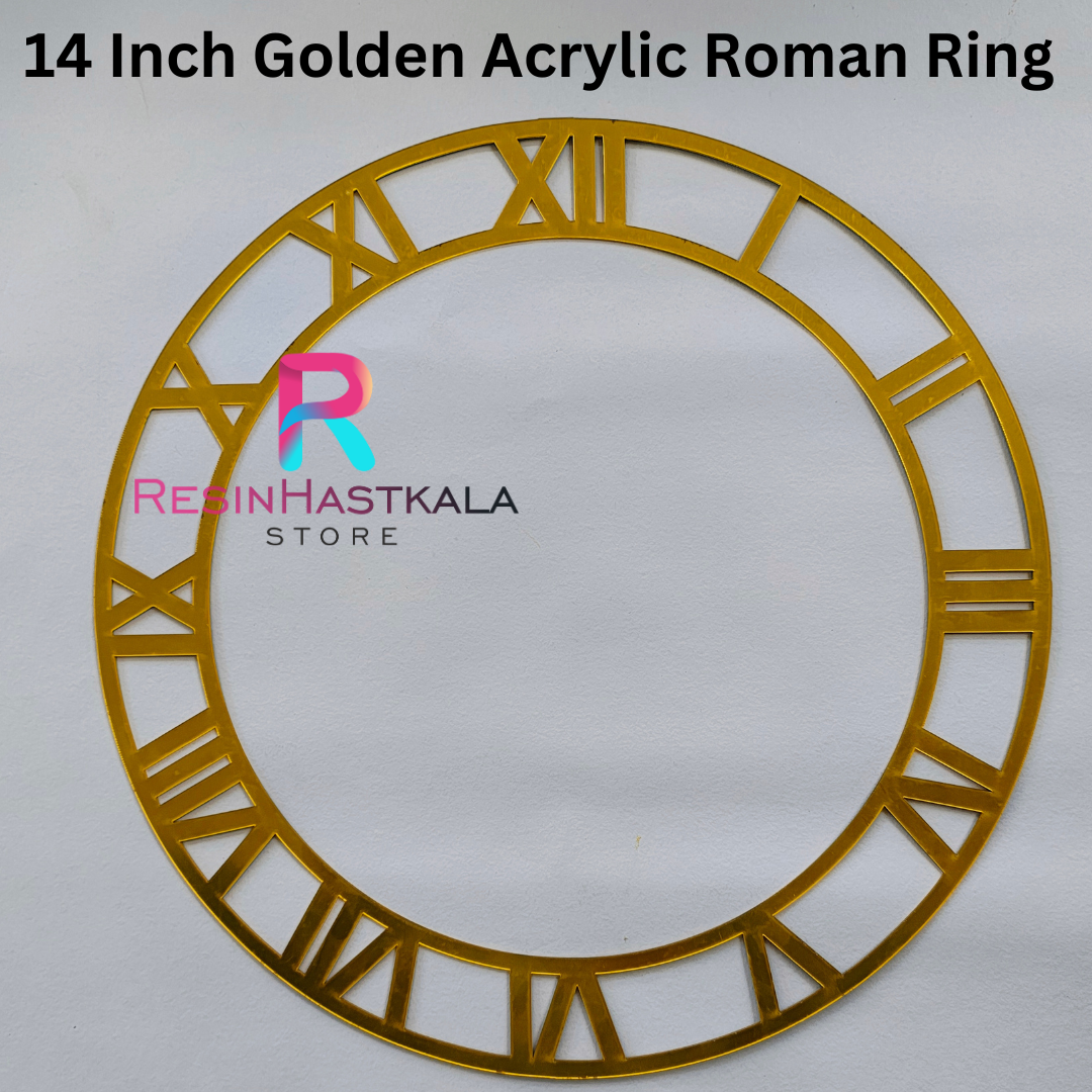 Acrylic Roman Ring For Clock