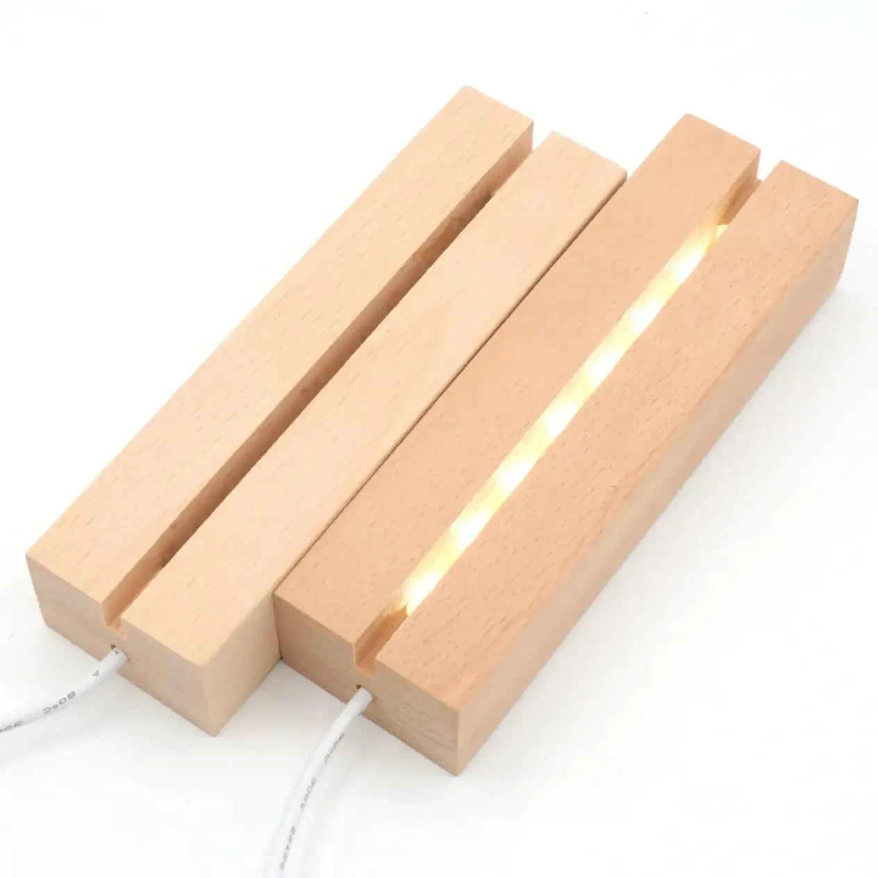 6 Inch Premium Wooden Led Base Stand (Imported Quality)