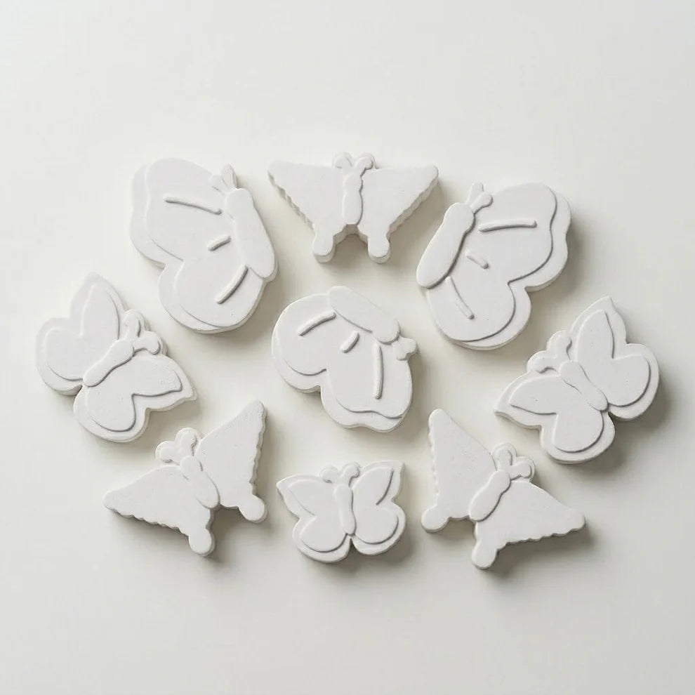 9 Cavity Butterfly Silicone Mould for DIY Resin, Concrete Art, Soap, Chocolate & Cake Making