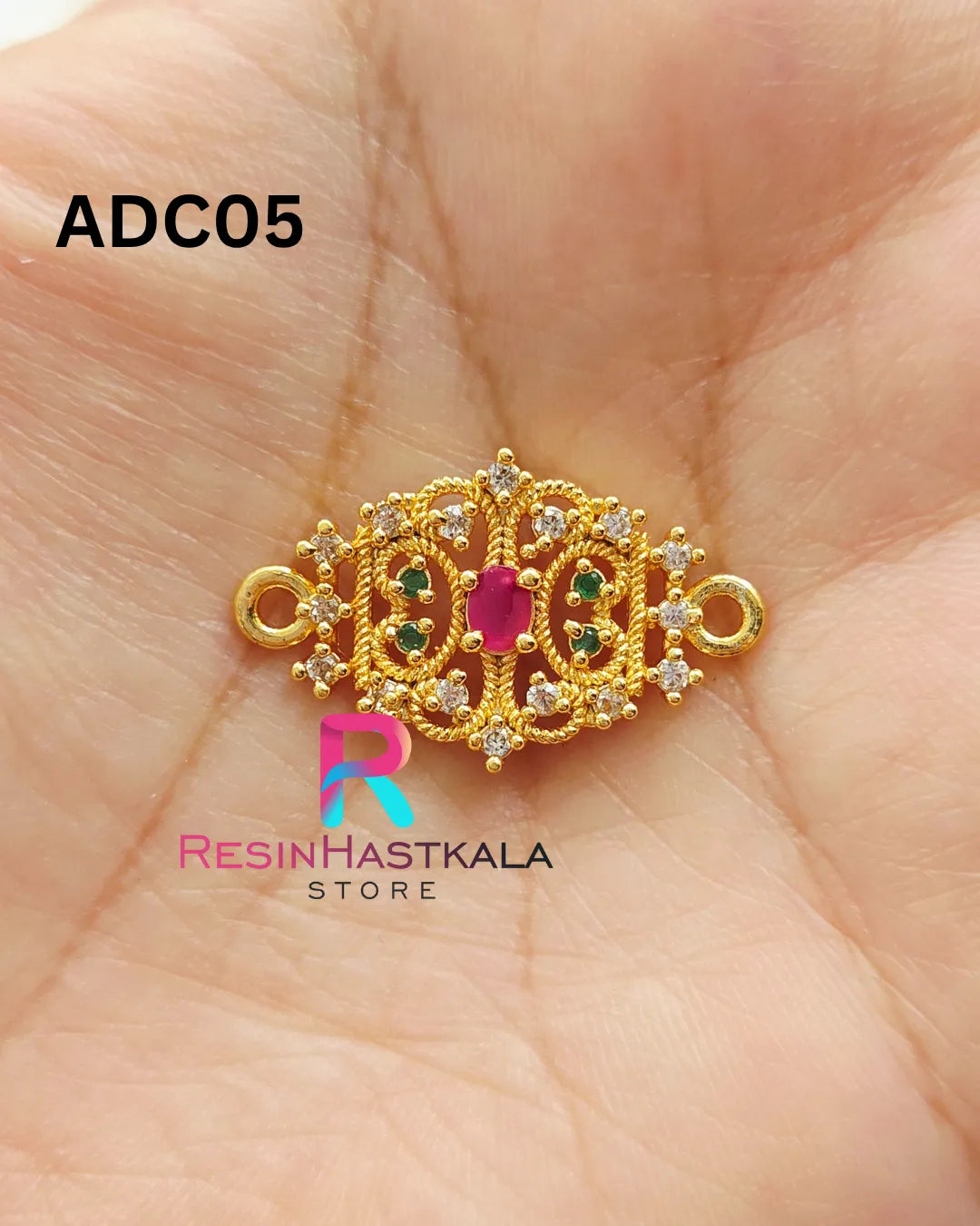 Ad Rakhi & Bracelet Charm With Diamond (ADC05)