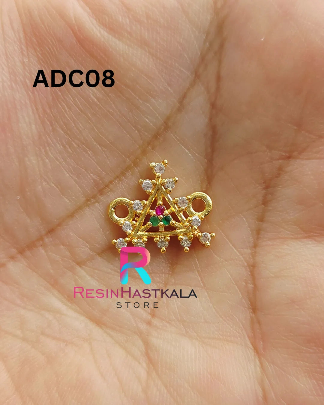 Ad Rakhi & Bracelet Charm With Diamond (ADC08)