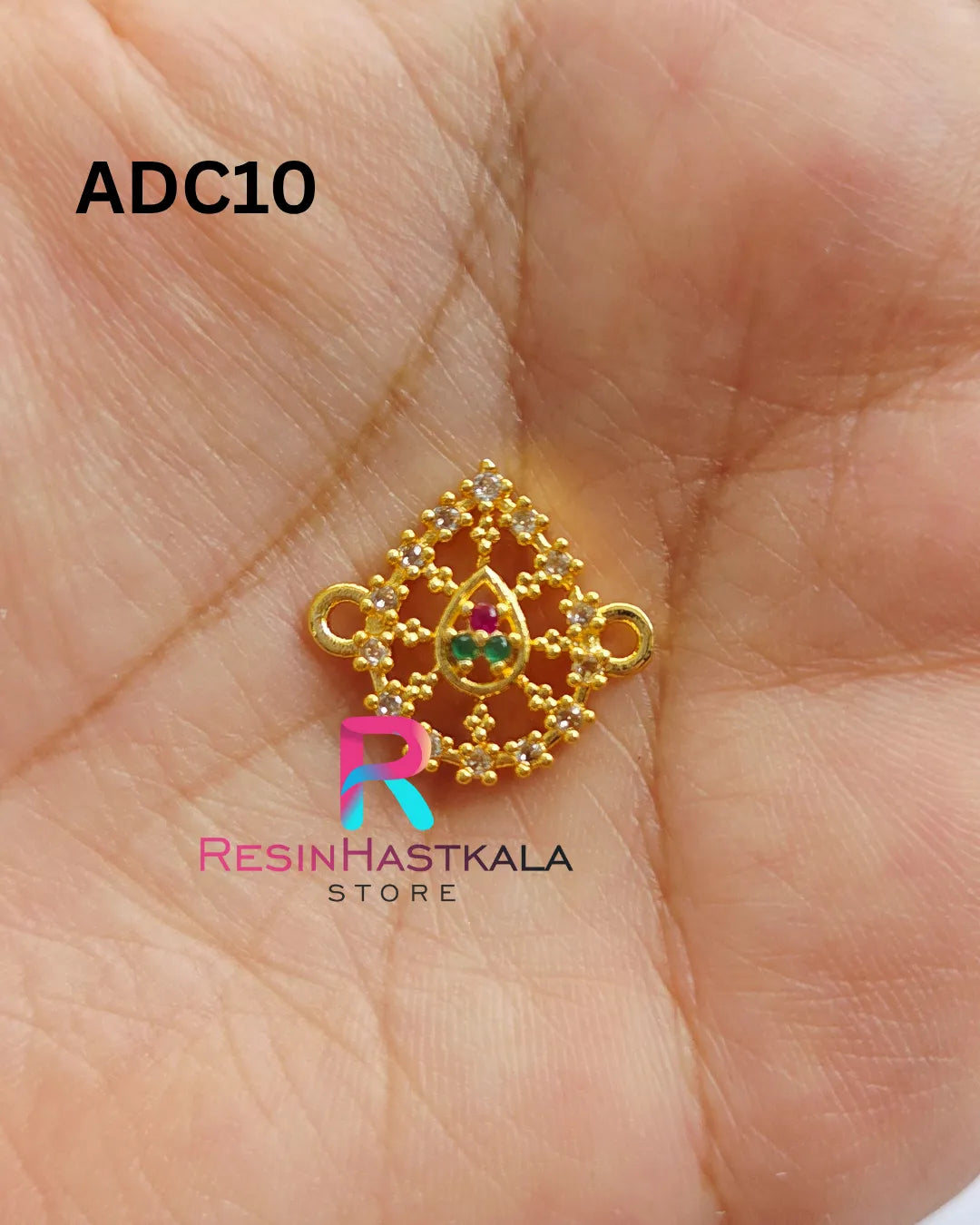 Ad Rakhi & Bracelet Charm With Diamond (ADC10)