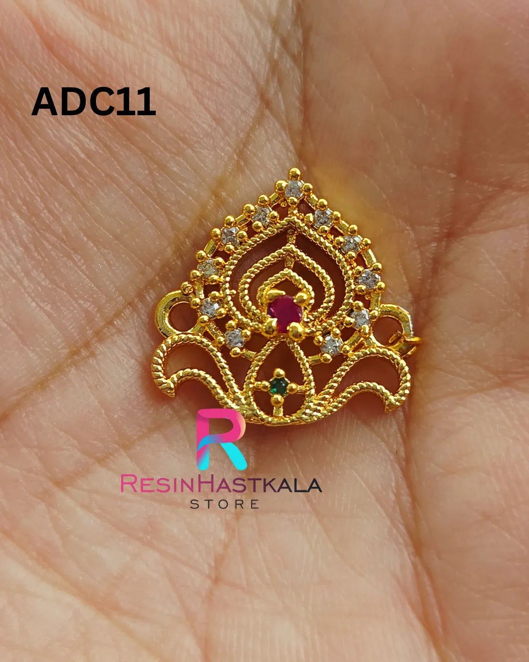 Ad Rakhi & Bracelet Charm With Diamond (ADC11)
