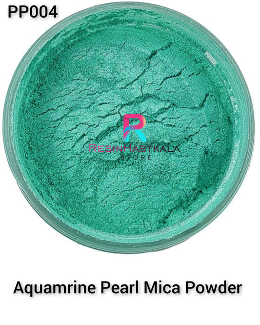 Aquamrine Mica / Pearl Powder 20 Gram