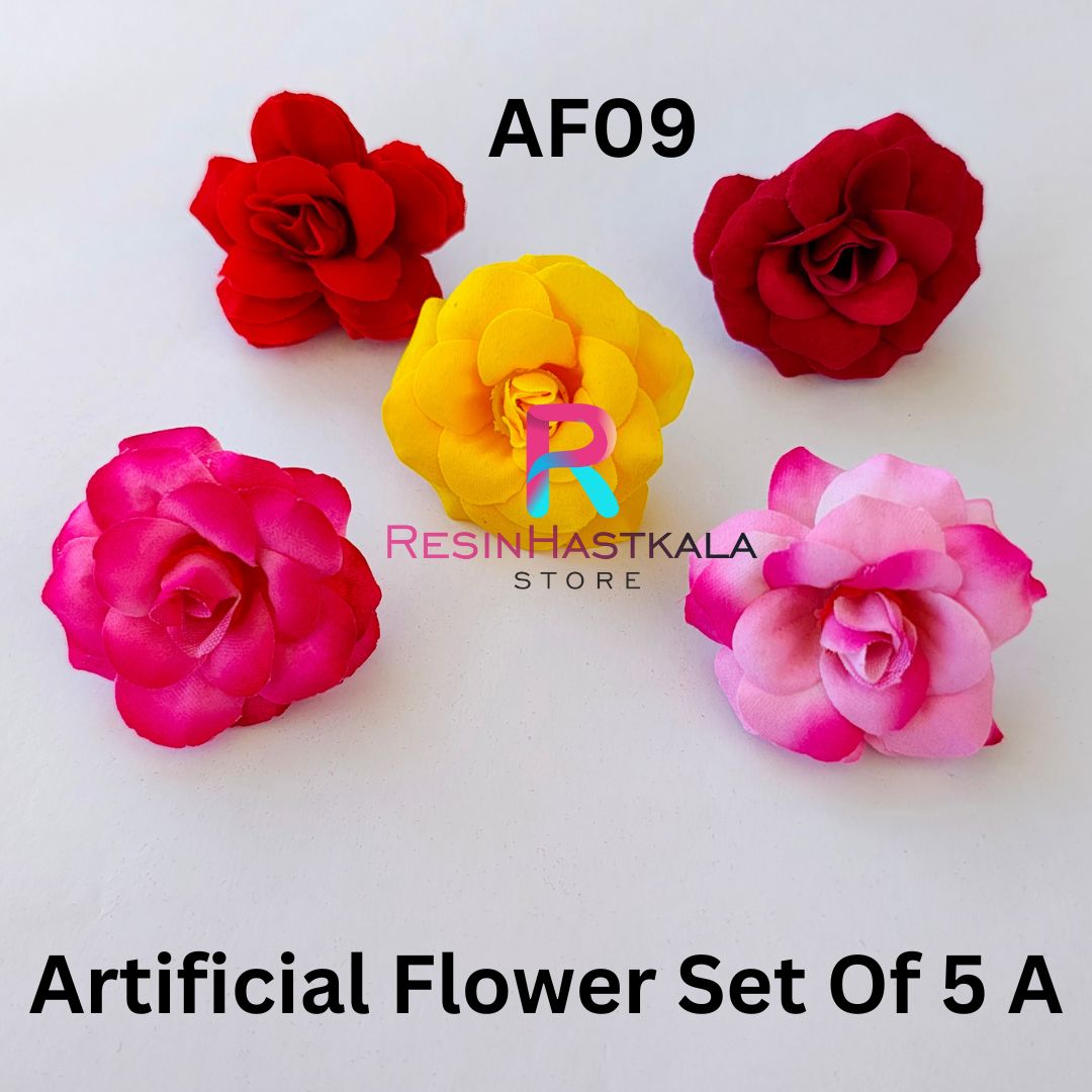 Artificial Flower Set Of 5 A