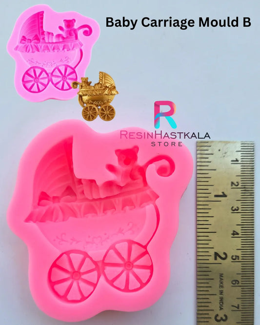 Baby Carriage Pink Mould B
