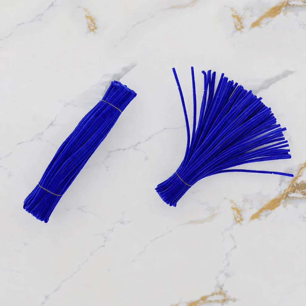 8 mm Premium Pipe Cleaners for Flower Making &  Diy Crafts Projects  – 100 Pcs (Approx.)