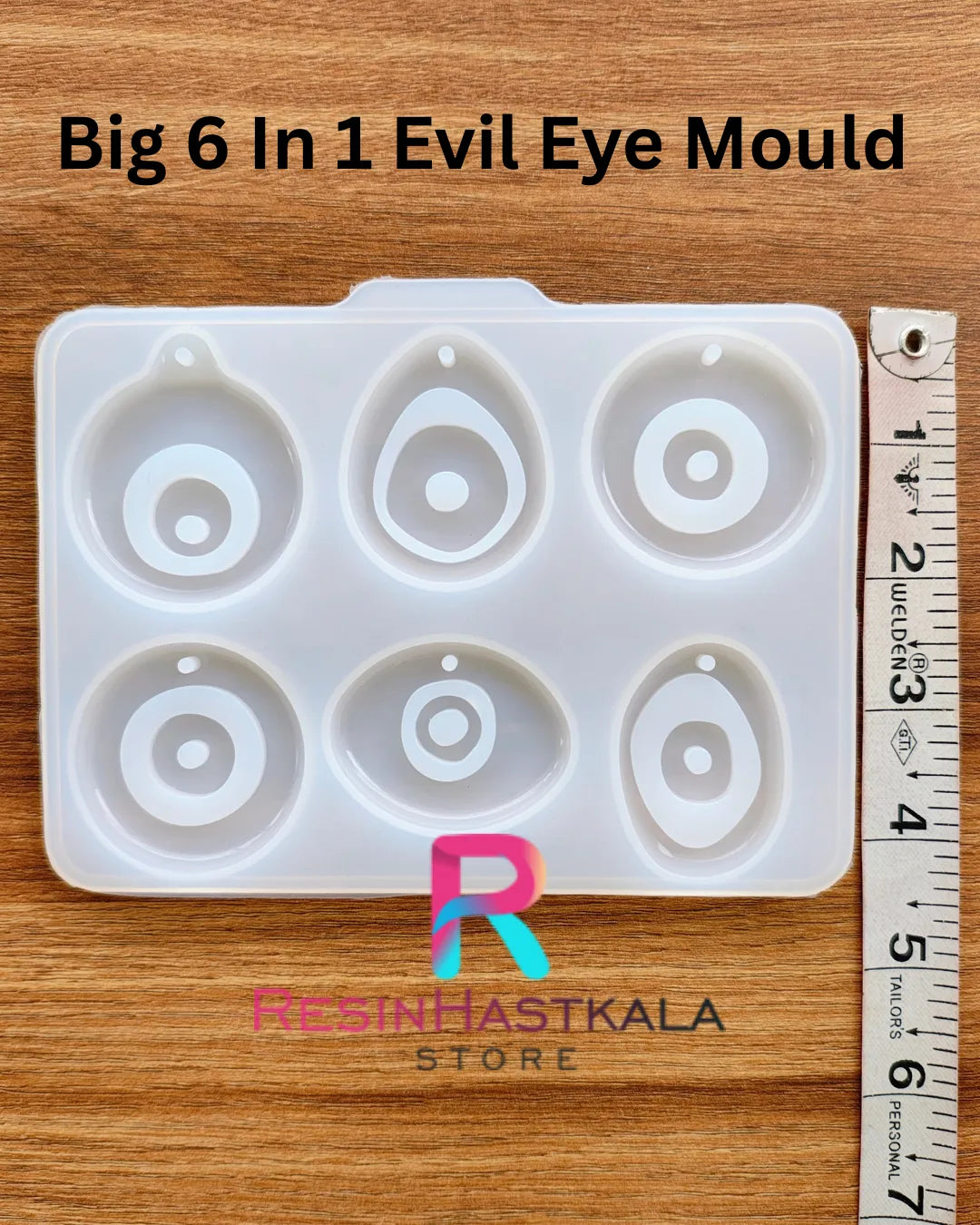 Big 6 In 1 Evil Eye Mould