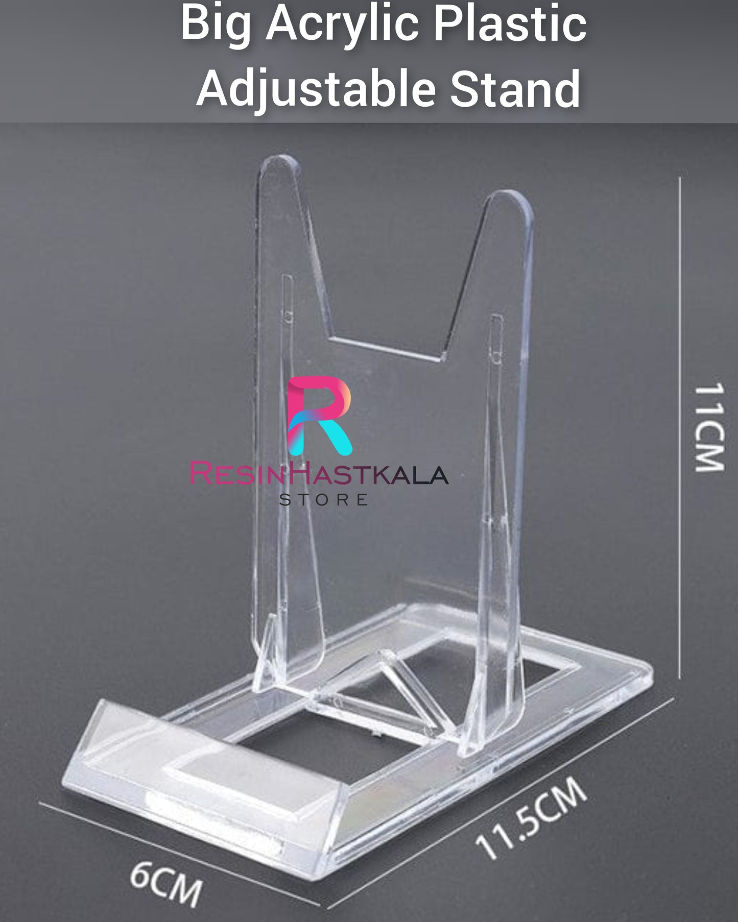 Big Acrylic Plastic Adjustable Stand
