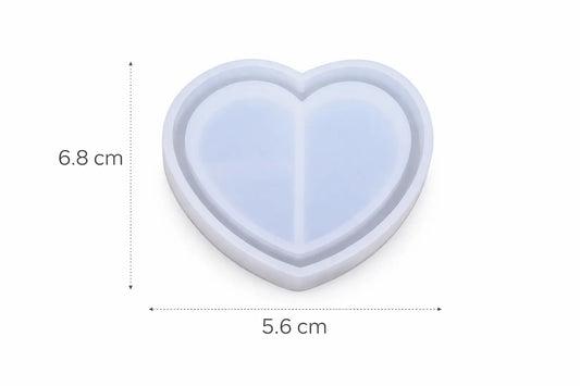 Big Heart Shaker Keychain & Pendant Mould