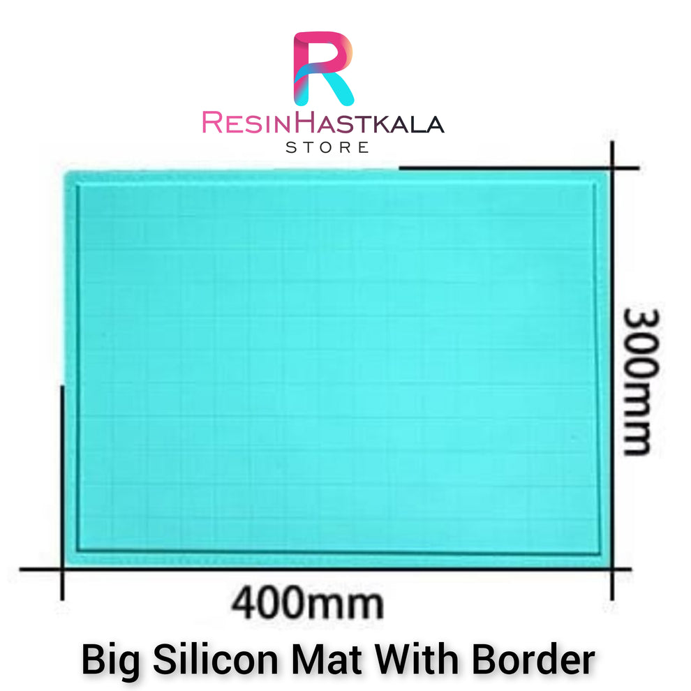 Big Silicon Mat With Border – Resinhastkala Store