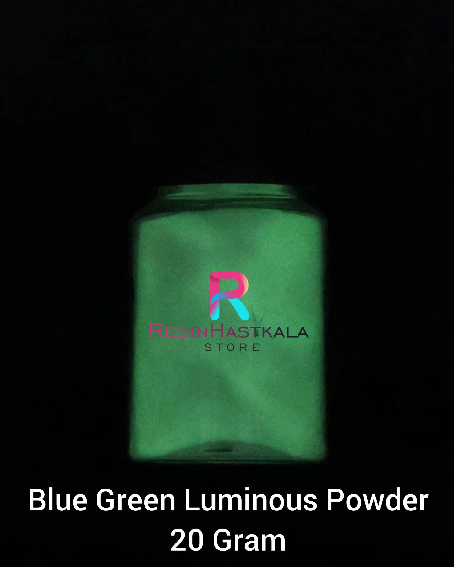 Blue Green Luminous Powder (20 Gram)