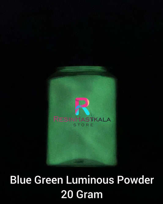 Blue Green Luminous Powder (20 Gram)