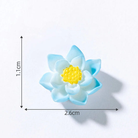 Blue Lotus Pond Theme Miniature