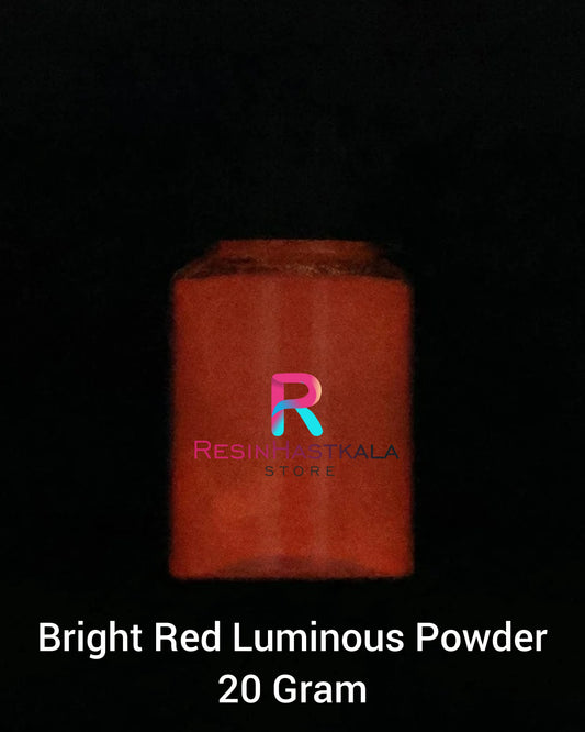 Bright Red Luminous Powder (20 Gram)