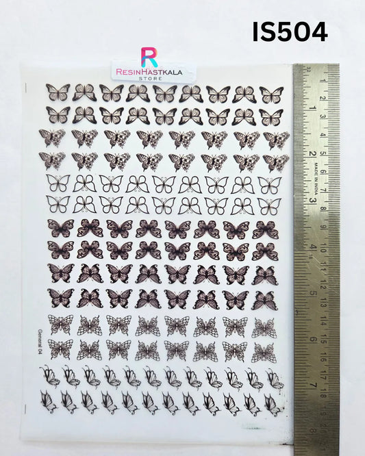 Butterfly Insert Sheet – A5 Size (IS504)