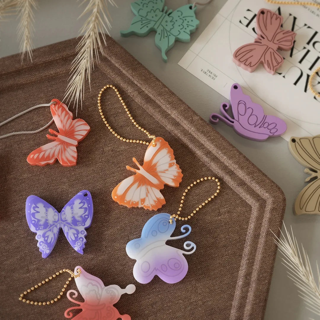 Butterfly Keychain Pendant Mould – B for Resin Keychain & Pendant Making