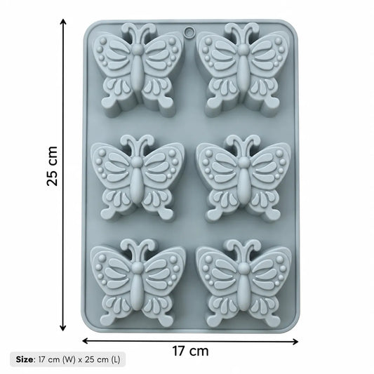 Butterfly Mould for Concrete, Chocolate, Cake, Resin & DIY Toy Making