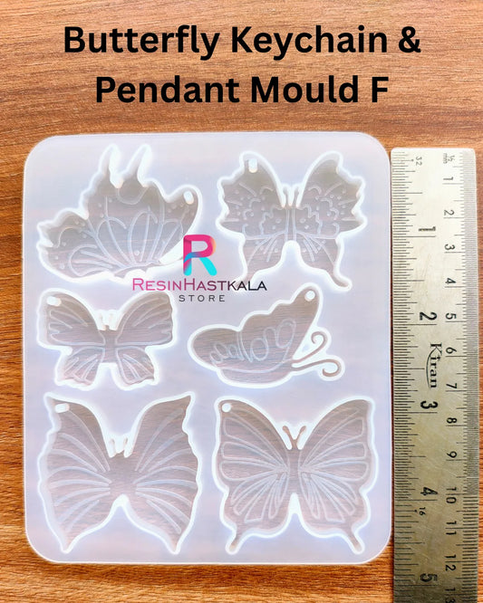 Butterfly Keychain & Pendant Mould F