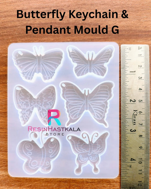 Butterfly Keychain & Pendant Mould G
