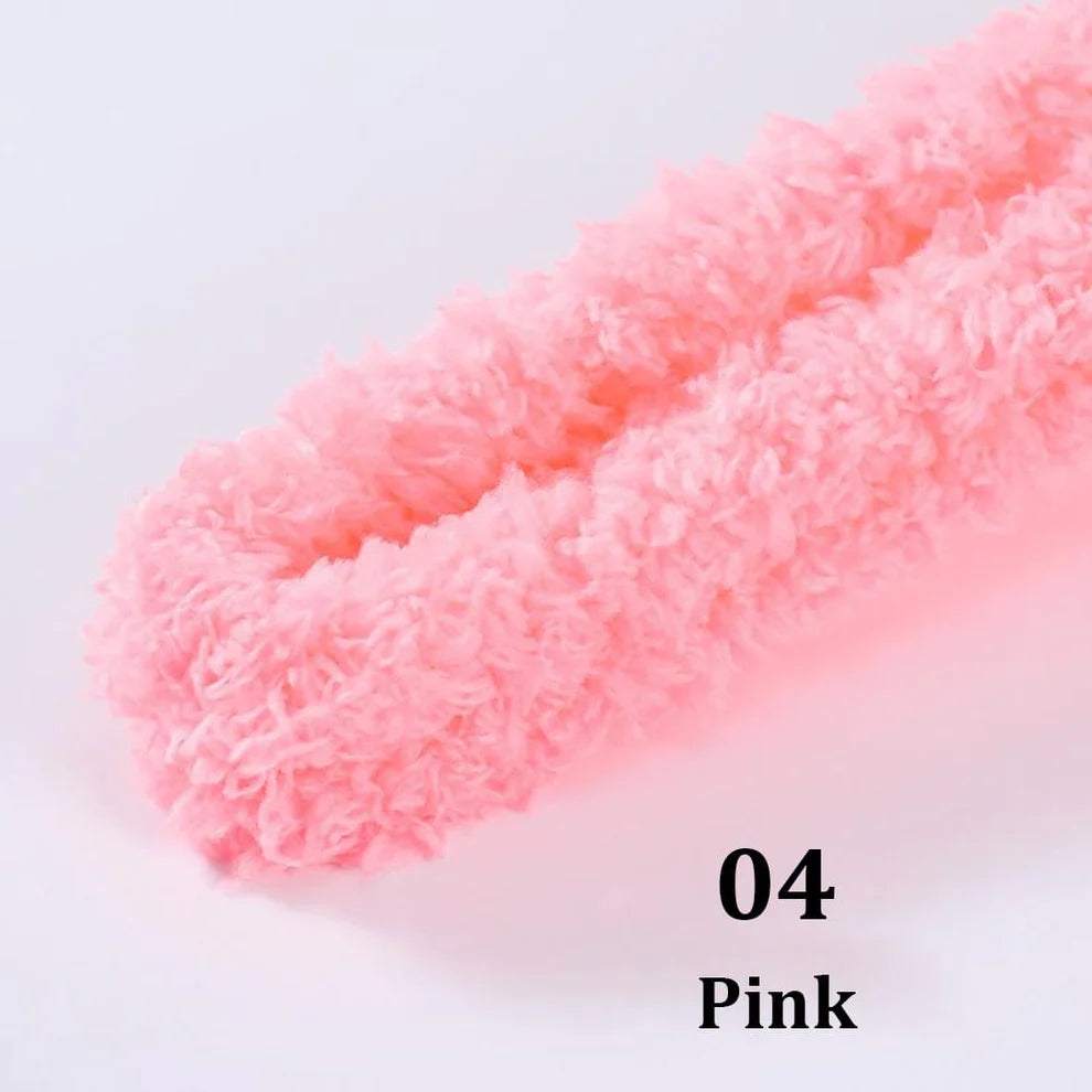 Coral Fleece Pipe Cleaner 1 Meter Approx – For Teddy Bear & Puppy Making
