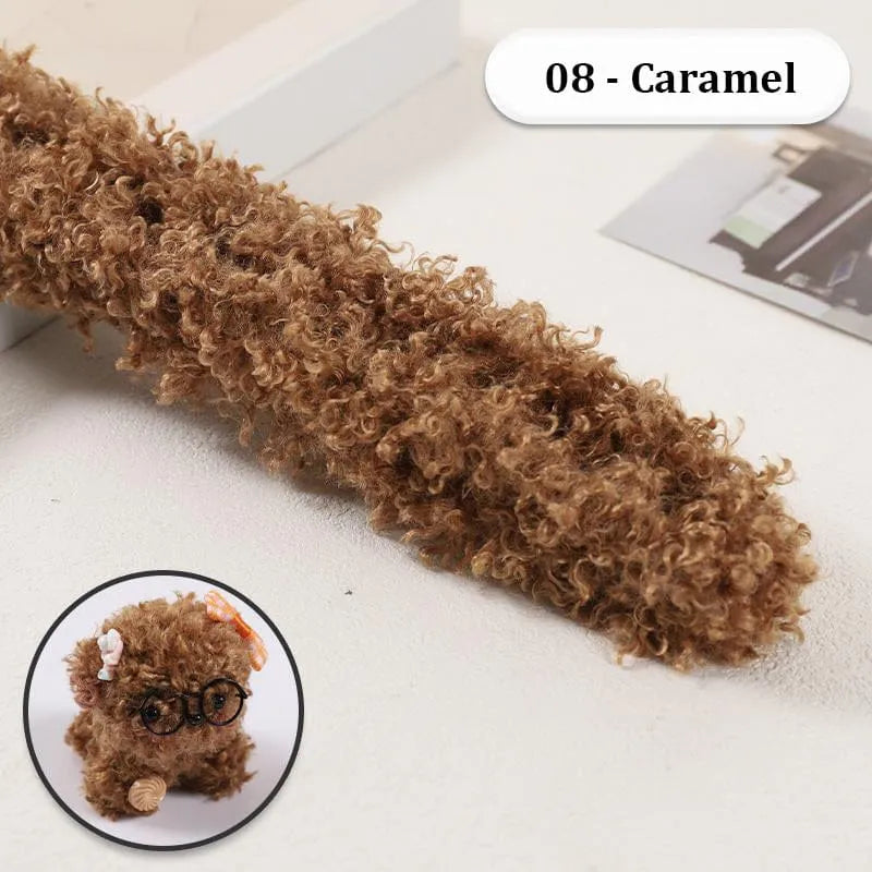 Rabbit Fur Pipe Cleaner 1 Meter Approx – For Soft Toy & Craft Making