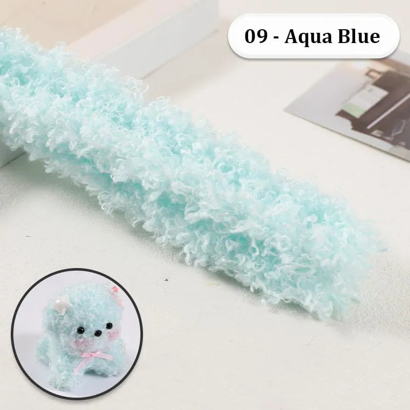 Rabbit Fur Pipe Cleaner 1 Meter Approx – For Soft Toy & Craft Making