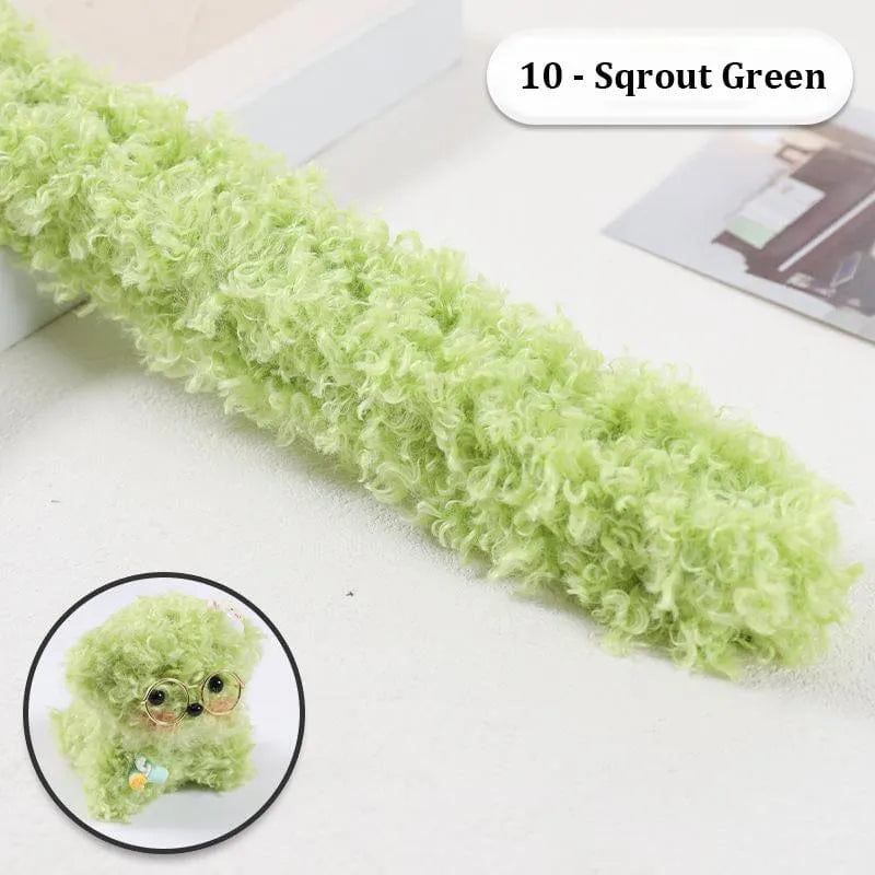Rabbit Fur Pipe Cleaner 1 Meter Approx – For Soft Toy & Craft Making