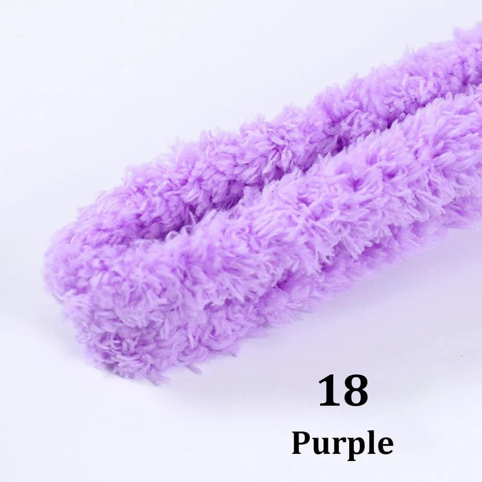 Coral Fleece Pipe Cleaner 1 Meter Approx – For Teddy Bear & Puppy Making