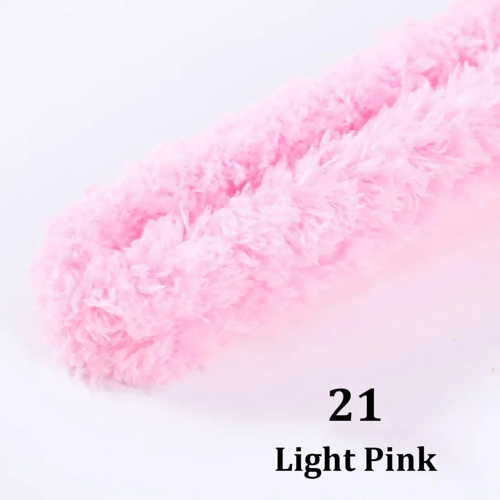 Coral Fleece Pipe Cleaner 1 Meter Approx – For Teddy Bear & Puppy Making