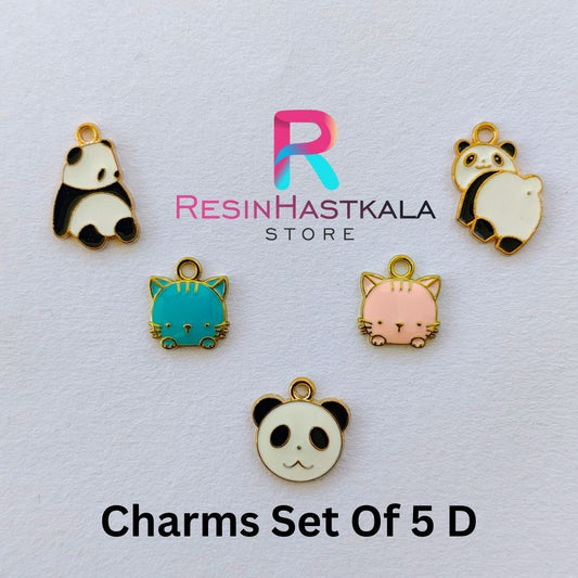 Charms Set Of 5 D