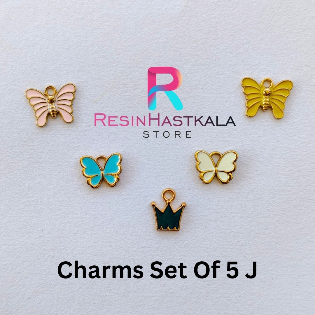 Charms Set Of 5 J