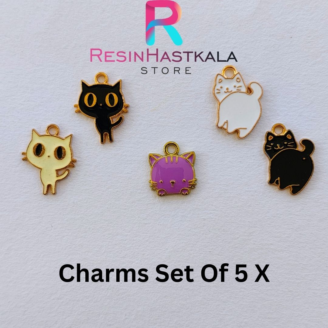Charms Set Of 5 X