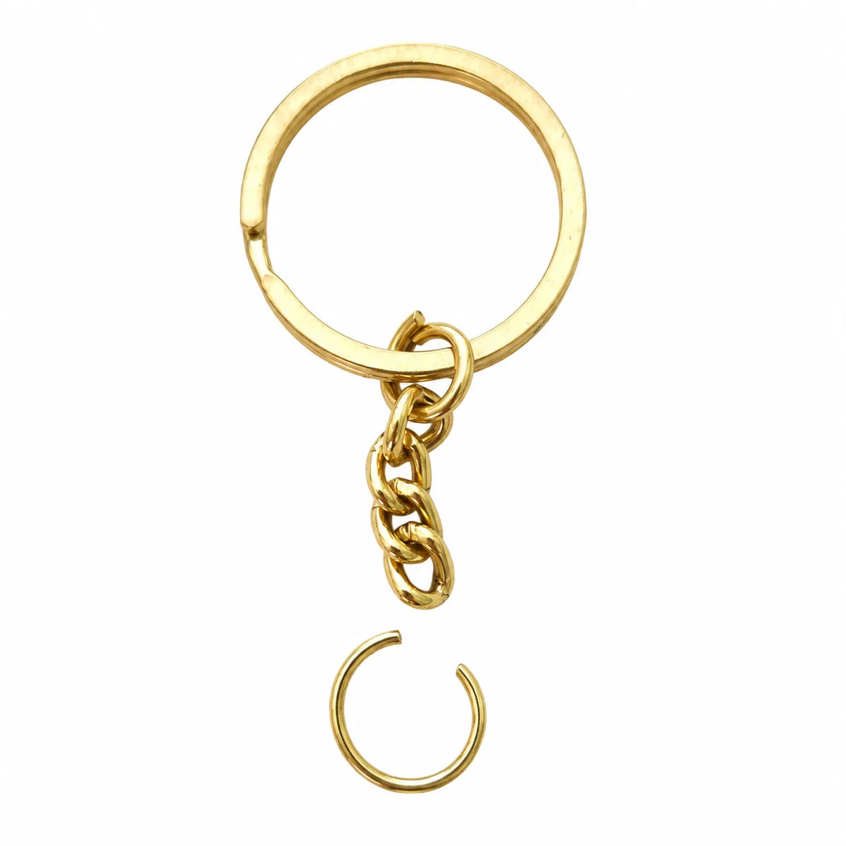 Premium Gold Keychain Ring