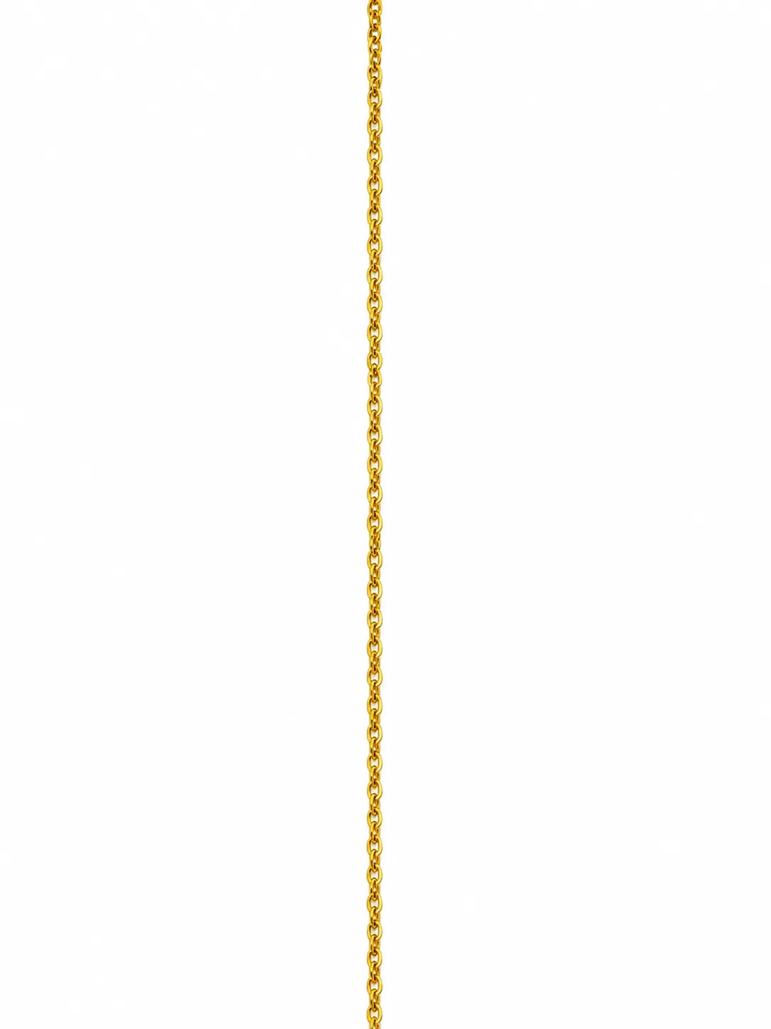 Golden Chain For Necklace Without Hook