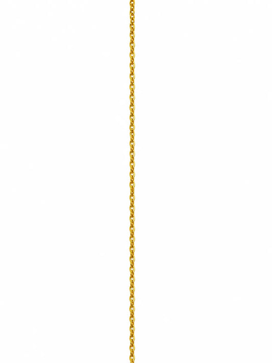 Golden Chain For Necklace Without Hook