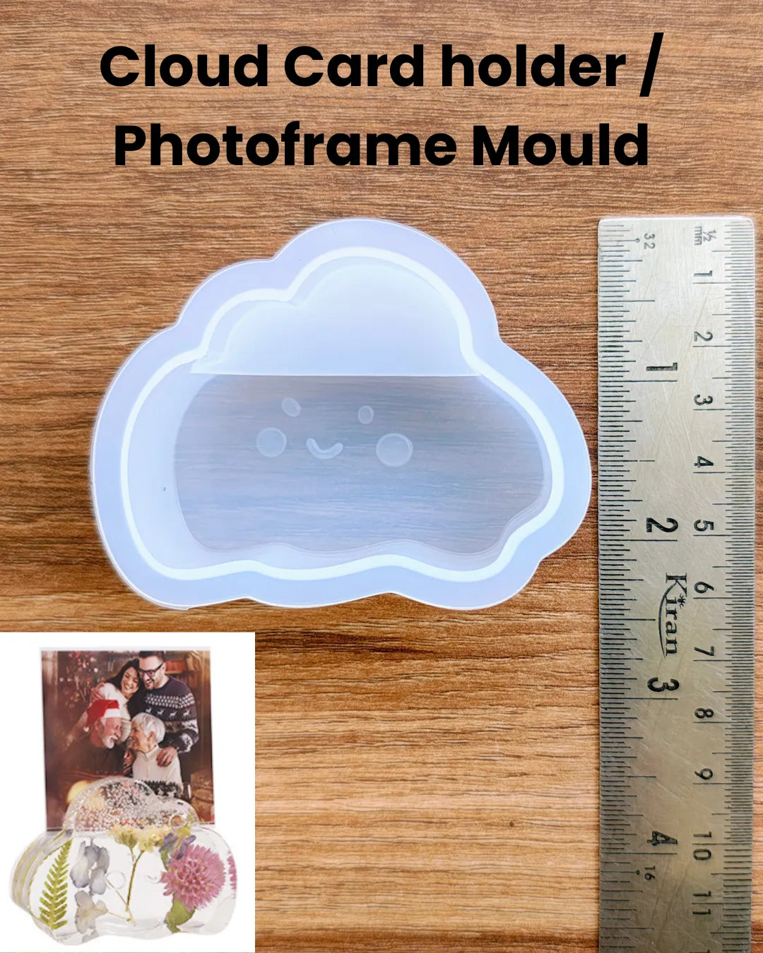 Cloud Card holder / Photoframe Mould