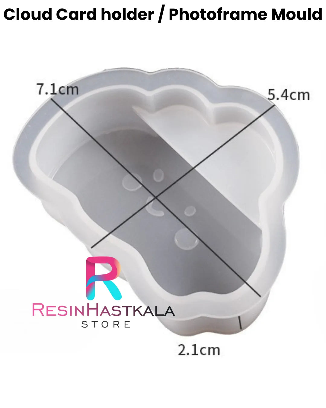 Cloud Card holder / Photoframe Mould