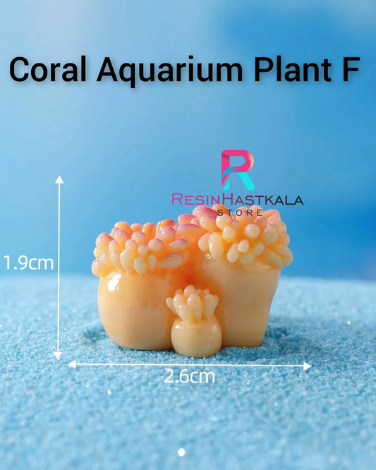 Coral Aquarium Plant F Miniature