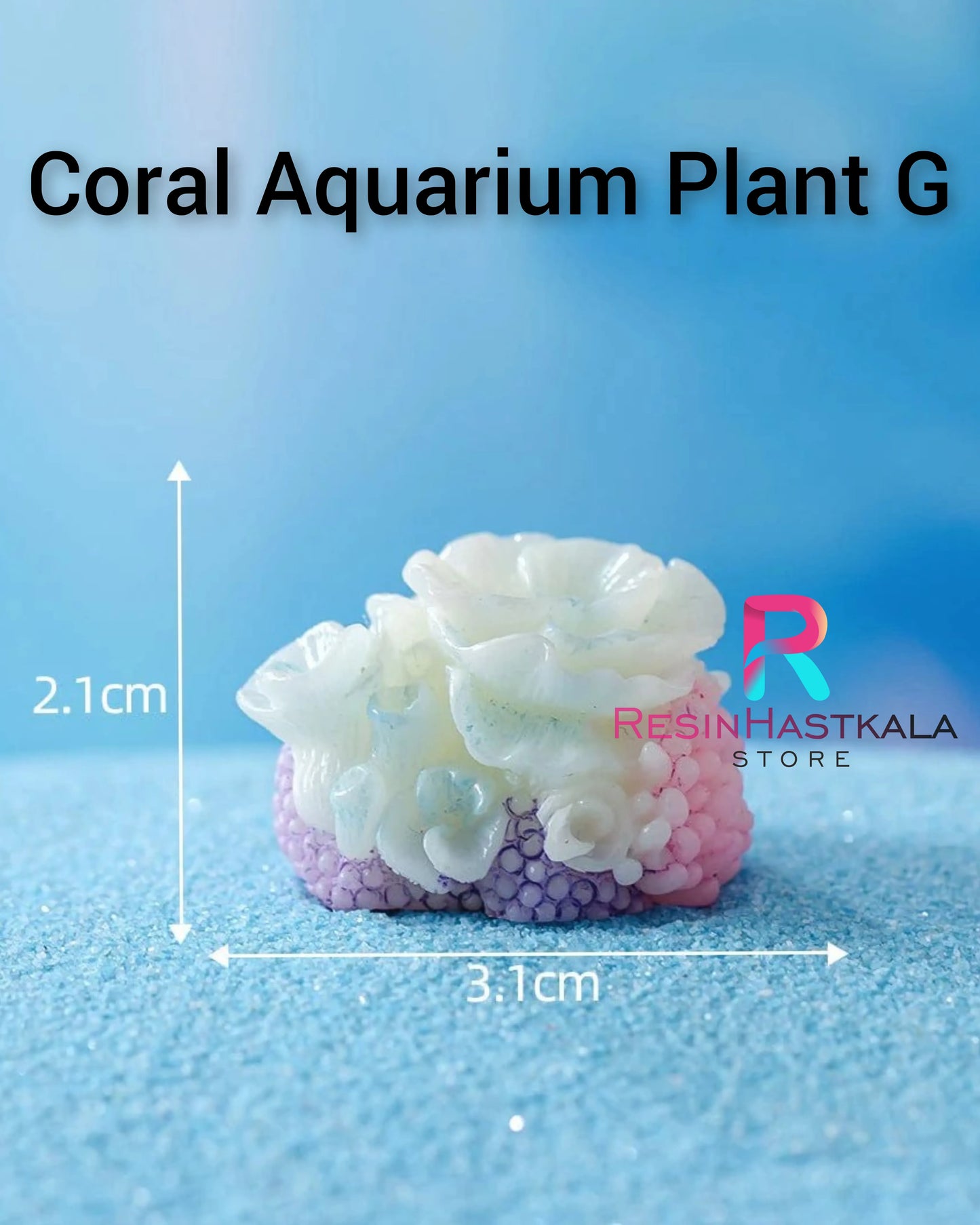 Coral Aquarium Plant G Miniature