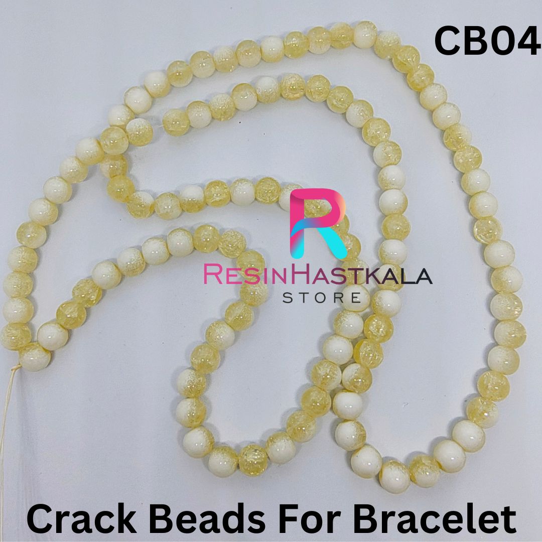 Crack Beads For Rakhi & Bracelet (20 Gram) (CB04)