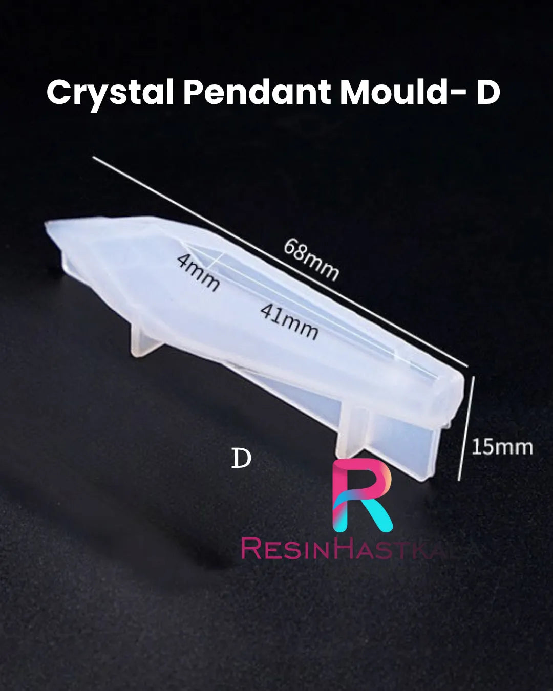 Crystal Pendant Mould- D